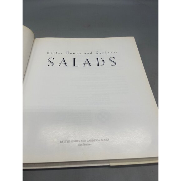 Better Homes and Gardens SALADS hardcover book with jacket copyright 1992 READ - Picture 4 of 11